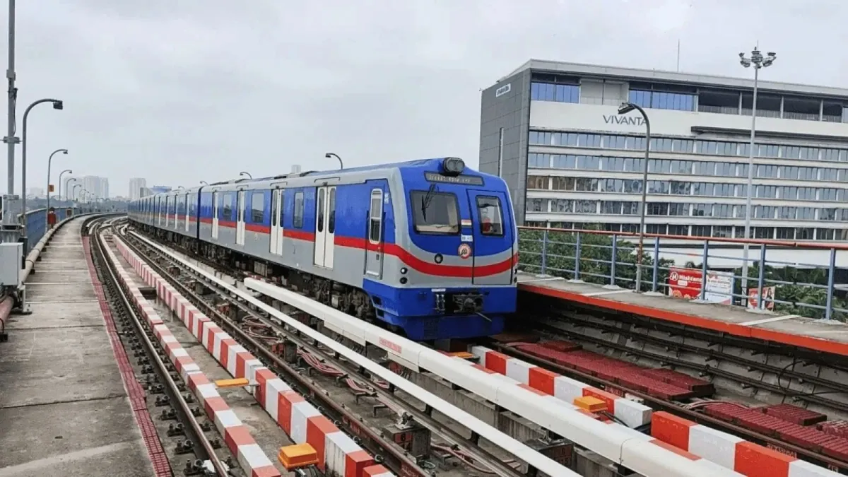 Latest news image for "Kolkata Metro Set for Two Major Upgrades as Orange Line Work Resumes and Driverless Trains Move Closer"